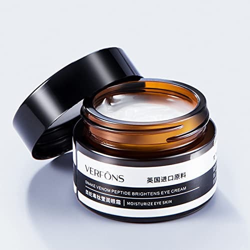 Verfons Schlangengift Straffende Augencreme, Snake Venom Peptide Anti-Falten-augencreme, Augencreme gegen Falten, Firming Eye Cream für Augenringe, Tränensäcke (1PC)