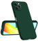 Longstong Handyhülle Kompatibel mit iPhone 11 Pro (5.8), Stoßfest Personalisiert Schlank Minimalistisches Design - Dunkelgrün