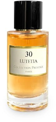 MDPARFUMS Private Collection CP Prestige Lutetia Number 30 Eau de Parfum, Unisex, 50 ml, orientalischer und blumiger Duft, Noten von Safran, Himbeere und Eichenmoos