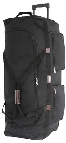 Alistair X-Brown – Bolsa de viaje con ruedas, talla grande 90 cm, marca francesa – Garantía de 2 años en Francia