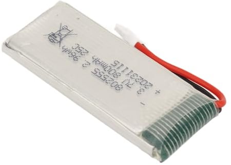 800 MAh 25C Rate LiPo Akku für F181 F163 H12C Quadcopter Leichte Tragbare Lithiumbatterie mit XH2.54 Stecker