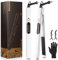 Hair Straighteners for Women, Haglater 2 in 1 Straightener and Curler Ceramic Plates Flat Iron with Adjustable Temperature LCD Display Straightening Styling Tool for Long Hair