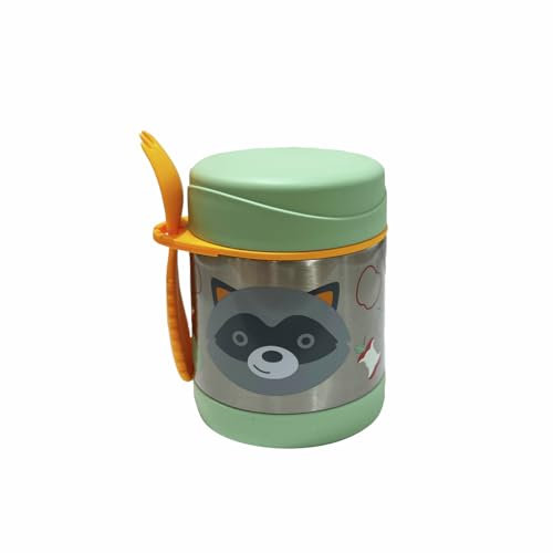 Skip Hop Zoo Edelstahl Warmhaltebox - Waschbär