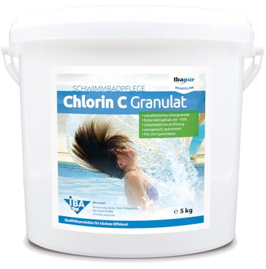 IBA 5 kg Chlorin C Granulat Chlorgranulat anorganisch schnelllöslich DIN 19643