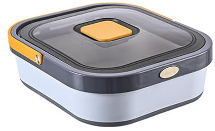 Faltbarer Hundefutter-Aufbewahrungsbehälter mit Deckel | Faltbarer luftdichter Behälter Haustierbox für Katzenfutter Leckerlis | Faltbare Futterbox mit Deckel für Leckerlis, Pellets, Getreide, Reis,