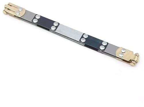 WANYI 4 Stück Schnappverschluss für Taschen, 24.5CM Flexrahmen Kussverschluss Federclip Metall Interne Flex Rahmen Taschen Kussverschluss Frames für DIY Basteln Geldbörsen Handtaschenscharniere