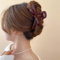 Inateannal Pinces À Cheveux Vintage Grandes Pinces À Cheveux Pinces À Cheveux Rouges Pinces À Cheveux En Plastique Épais Pinces À Cheveux Bouclés Pinces À Cheveux Forte Tenue Accessoires Pour Cheveux