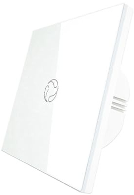 Giwnhvx Interruttore della caldaia WiFi/Controller del riscaldatore 'acqua 20A Tuya Smart APP Home Pannello di Vetro Spina UE