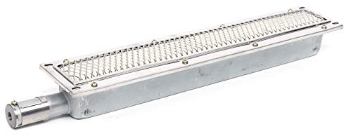 Gasgrill aus Edelstahl, Seitenbrenner, Infrarot, Keramik, Heizung, Grill, 41 x 8 x 5,8 cm