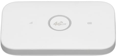 Vikye Tragbarer WiFi -Hotspot, 4G LTE 300 Mbit/S Mobiler Router mit SIM -Kartensteckplatz, Power Bank für Reise Unterstützt 10 Geräte Micro USB -Leistung
