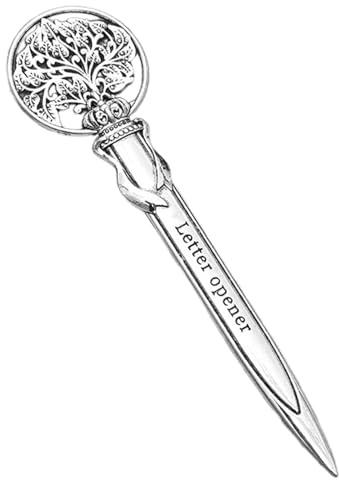 Letter Openers, Retro Envelope Opener Knife Lightweight Hand-Made Envelope Cutter(Style 1)