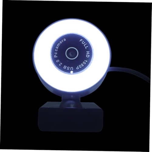 Tofficu 1080p Usb Webcam Fill Light, Driver-free Web Camera for Computer Live Streaming and Video Conferencing, Multifunctional Hd Computer Camera