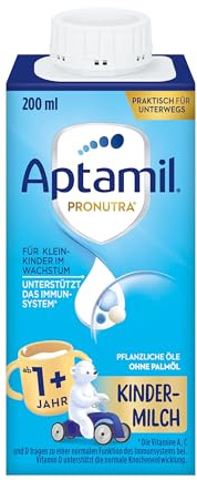 Aptamil Kindermilch 1+ – 15x200ml – Kindermilch ab 1 Jahr – Trinkfertig