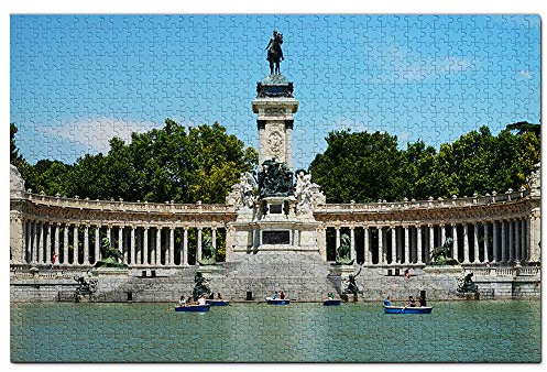 Spanien Park Retiro Madrid Puzzle 2000 Teile Spielmotiv Reiseandenken 100x70cm
