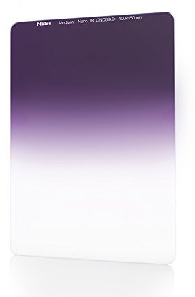 NiSi 100x150mm Filtro Degradado Medium GND4(0.6) 2 Pasos con Nano Revestimiento