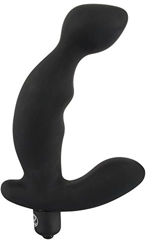 ORION Anal-Vibrator - intensiver Anal-Plug für Männer und Frauen, mit integrierten Vibro-Bullet, zur Prostata-Stimulation, Anus-Trainer, schwarz