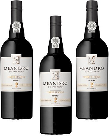 Portwein Meandro Finest Reserve - Dessertwein - 3 Flaschen