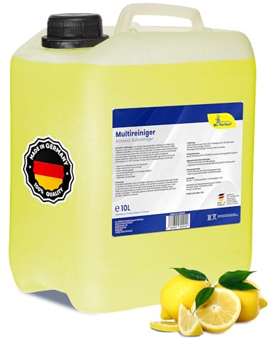Mr.Perfect® - Profi Multi Reiniger 10L Kanister Auto Reiniger | Polsterreiniger Auto und Teppichreiniger | Kunststoffreiniger und Autoreinigung von Innen und Außen