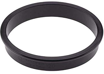 MatferBourgeat Exoglass Tart Ring - 120x22mm | Flexible composite material withstands heavy daily use in commercial bakeries, resists warping, and simplifies unmolding.