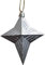 HEITMANN DECO Christbaum - Schmuck - Stern - Anhänger - 4er Set - Deko - weiß - ca. 10x10x3cm