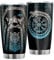 Zbbfwu Wikinger Odin Kaffeebecher to go Thermobecher Edelstahl Auslaufsicher Kaffeetasse Reisebecher white4 600ml