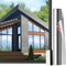 Gutsbox Lámina de espejo para ventana, protección visual, 100 x 400 cm, protección solar para ventana interior, opaca desde fuera, lámina protectora UV para ventana, opaca