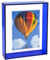 Mutellstory Acryl-Bilderrahmen, 20,3 x 25,4 cm, Neonfarben, schwebender Fotorahmen für Wandhalterung und Tischplatte, dekorativ in Galerie, Heimbüro, Klein Blau