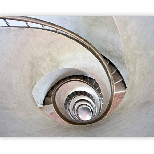 murando - Vlies Fototapete Treppe 200x154 cm - Foto Tapete Schlafzimmer Wohnzimmer Moderne Vliestapete XXL Wandtapete Motivtapeten Bildtapete 3d Effekt Wand Dekoration - Architektur 100404-90