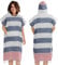 JEMIDI Badeponcho Damen Herren - Schnelltrocknender Surf Poncho - Leichtes Handtuch Kleid mit Kapuze - Strand Sauna Surfen - Umziehhilfe Handtuch Poncho Erwachsene - Surfponcho