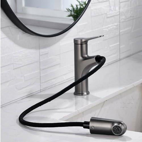 Tubo extraíble para grifo, manguera de repuesto extraíble para cocina del hogar, manguera M15 para lavabo, grifo de baño, 1,5 m