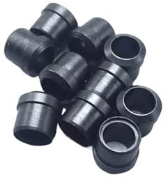 CYSUE 10 morsetti idraulici per tubi da 4 mm, 6 mm, 8 mm, 10 mm, 12 mm, dado a incastro (6 mm)