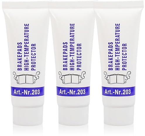 AuraAnge 3PCS Silicone Grease for O-Rings, Brake Grease for Caliper Slider Pins, Heat & Cold Resistant Machine Lube – Ideal for Cars, Plumbers & Brake Pads – Durable & Long-Lasting