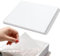 100 Nail Dust Collector Filter Paper, CHRISTINE SHELLY 19 * 24cm/7.48 * 9.45in PP Material Dust Collector Nail Tech Filter Cotton Pad Replacement
