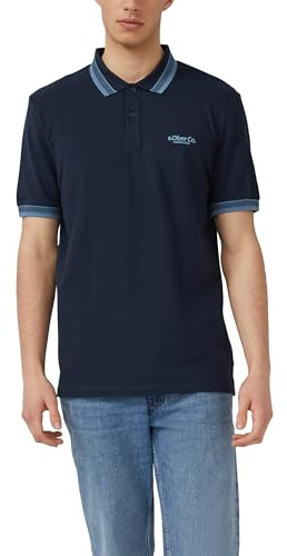 s.Oliver Poloshirt aus Piqué mit Kontrast-Details