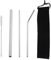 3Pcs Reusable Stainless Steel Straws with Bag & Cleaning Brush, Metal Large Wide Straw for Milkshake Milk Tea Bubble Tea Smoothie Tapioca Pearl Jumbo Drinks Cocktail Short Straw Angled Tips Straws