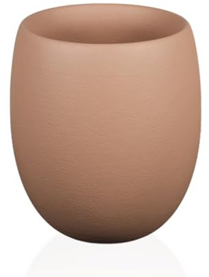Campella - Maceta Orbis Lacada - Maceta Decorativa Interior - Tiestos Plantas - Macetas Redondas,Maceteros Interior y Exterior - Exclusiva,Elegante,Premium,Maceteros Altos (Rosé, Grande)