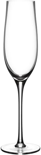 Judge Glassware 4-Piece Champagne Glass Set, 260ml – Handmade SodaLime Glass, Durable & Dishwasher Safe