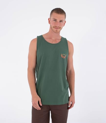 Hurley Herren Tank Top Men - Printing Press Rubel T-Shirt