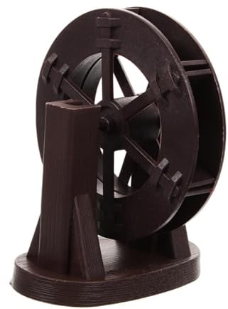 SHINEOFI Aquarium Wasserrad aus Abs Kunststoff 7cm Tischbrunnen Wasserspiel für Aquarium und Garten Sichere und Langlebige Deko