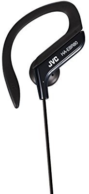 JVC HAEBR80B In-Ear Sports Headphones with Microphone & Remote (Black)