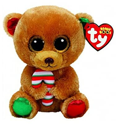 TY Beanie Boo 's Bella, Teddy Weihnachten, 40 cm (United Labels iberischen 37254ty), Braun