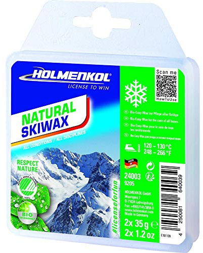 Holmenkol Natural SKIWAX 2X35 G