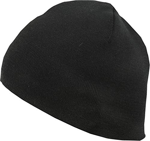 Aclima Classic Beanie, One Size, Jet Black