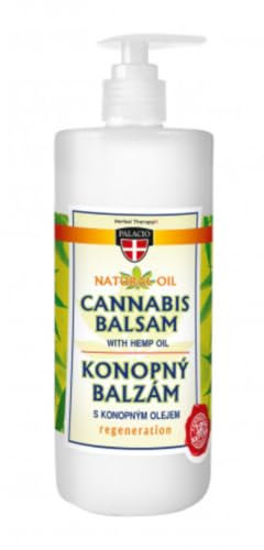 Palacio Körperlotion mit 8% Bio Hanföl ohne Silikone & Parabene - 500 ml mit Pumpe!