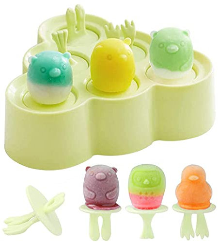 Moule à Glace, Moulle Esquimaux Silicone, Mini Moule a Glace, Glaces à L'eau, Ice Pop Mold Popsicle Sorbet DIY Réutilisable, Moulle Magnum pour DIY Sorbet Yaourts