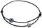 GURJARI JEWELLERS Bracelet de cheville réglable en fil noir avec perles oxydées pour fille/nazariya, 8.3 inches, Lac, Autre