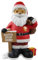 Forever Collectibles UK FOCO Man United FC Weihnachtsmann, Kunstharz, hochwertig, 25,4 cm