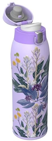 Super Sparrow Botella Agua Acero Inoxidable - Botella Termica - 750ml - Termo Sin BPA, Botellas Niños - Incluye 2 Tapas con Pajita y Tapa Deportiva