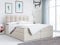 MKS MEBLE Boxspringbett 140x200 mit Matratze, Bett mit Multipocket - Matratze H4 und Topper, Polsterbett 140x200 mit Bettkasten und Kopfteil, TOP-1 - Beige Velvet