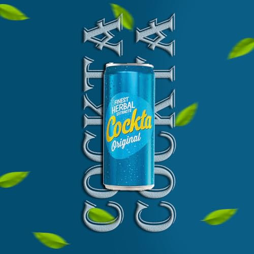 12 Cockta Legendärer Geschmack mit feinstem Kräuterextrakt Erfrischungsgetränk Pantry-Getränk Slowenischer Genuss für Ihre legendären Momente Perfekt für jeden Anlass (ORIGINAL, 0,33 l)